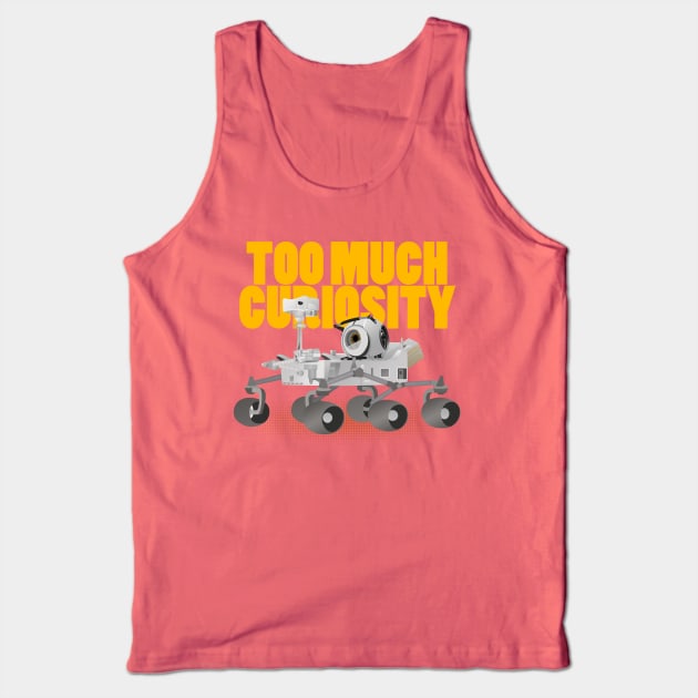 Too Much Curiosity Tank Top by veyda92